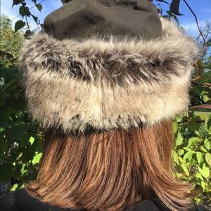 barbour fur hat